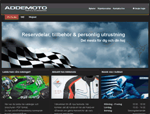 Tablet Screenshot of addemoto.se